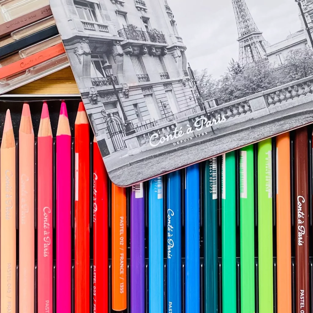 Conté à Paris, du carnet au grand format attachment 6a76d44164312829bd2f4a9e